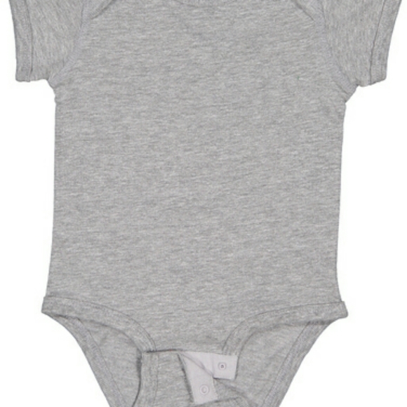 Rabbit Skins Infant Fine Jersey Bodysuit Onesie - Picture 1 of 2